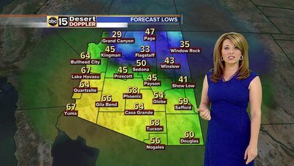 Windy, cold weather moving into Valley ahead of weekend