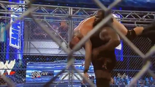Mark Henry Attacks Randy Orton WWE Smackdown August 30th 2011