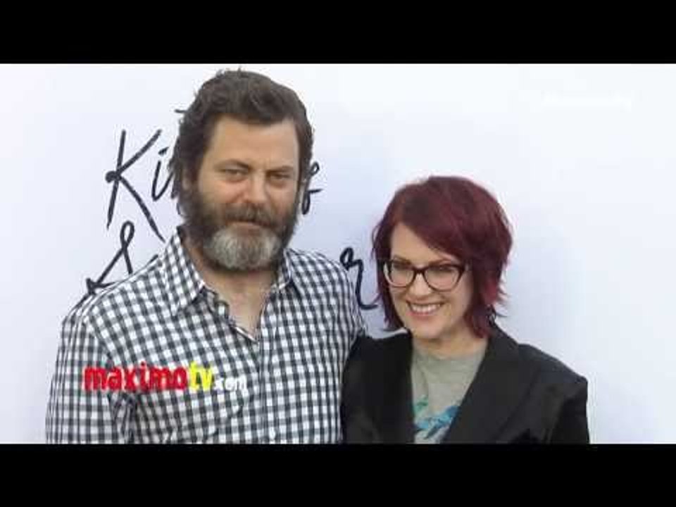 Megan Mullally and Nick Offerman "The Kings of Summer" Los Angeles Premiere ARRIVALS