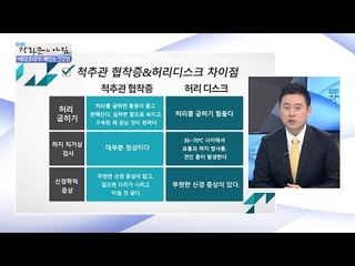 척추관 협착증 VS 허리디스크 차이점! [광화문의 아침] 319회 20160920