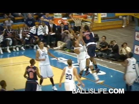 Gerard Anderson POSTERIZES Nikola Dragovic of UCLA