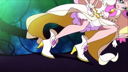 【Go!プリンセスプリキュア】 最終話 戦闘シーン - YouTube