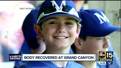 Body of missing teen found at Grand Canyon