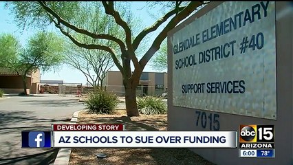 Arizona schools to sue over funding