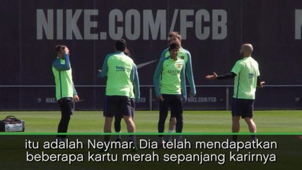 SEPAKBOLA: La Liga: Enrique ingin Neymar Kontrol Emosi