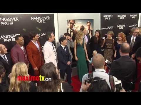 Bradley Cooper, Heather Graham, Hanson, Naya Rivera The Hangover Part III LA Premiere ARRIVALS