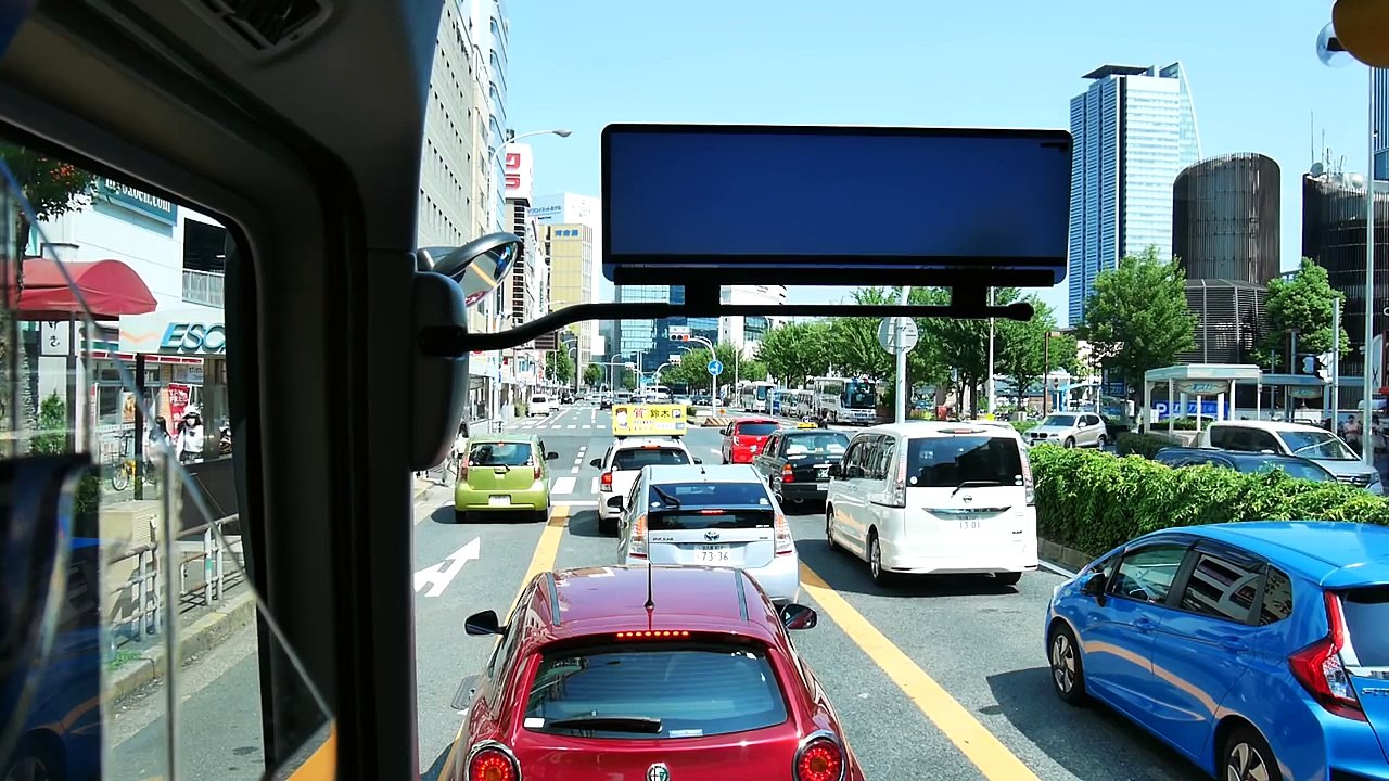 JR東海バス 高速バス 特急ひだ高山号 前面展望 名古屋名鉄バスセンター～高山濃飛バスセンター part 1/4