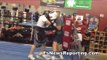 Boxing Star Pelos Garcia Sparring The Great Jose Luis Castillo - EsNews Boxing