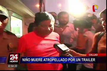 Niño de 3 años muere tras ser atropellado en avenida Sáenz Peña