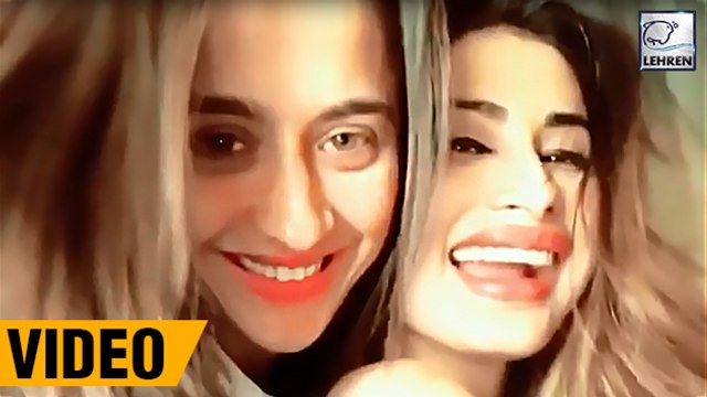 Mouni Roy Gets Kissed By Sanjeeda Sheikh