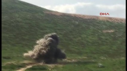 Diyarbakır- Hani' de Yola Döşenen Eyp Böyle Imha Edildi