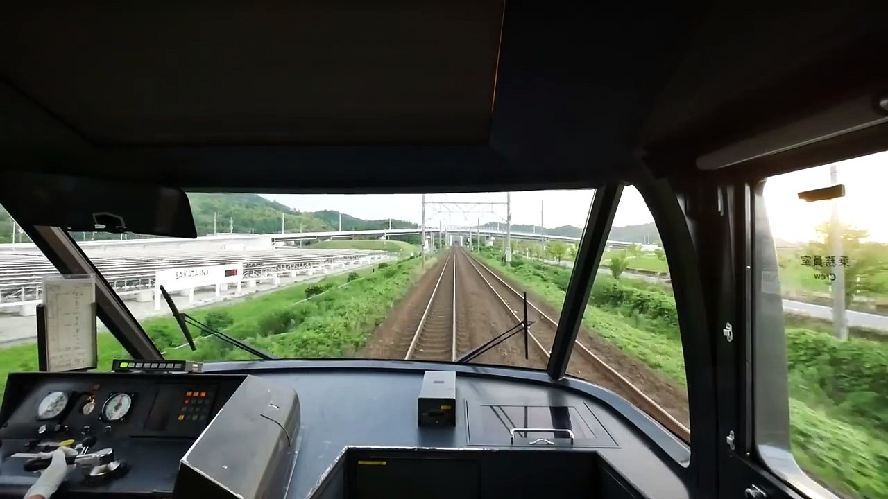 JR東海 特急ワイドビューひだ３６号 （キハ85系運行） 超広角前面展望 高山～大阪 part 4/5