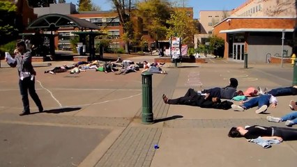 Die in at 13th and U, April 28, Eugene