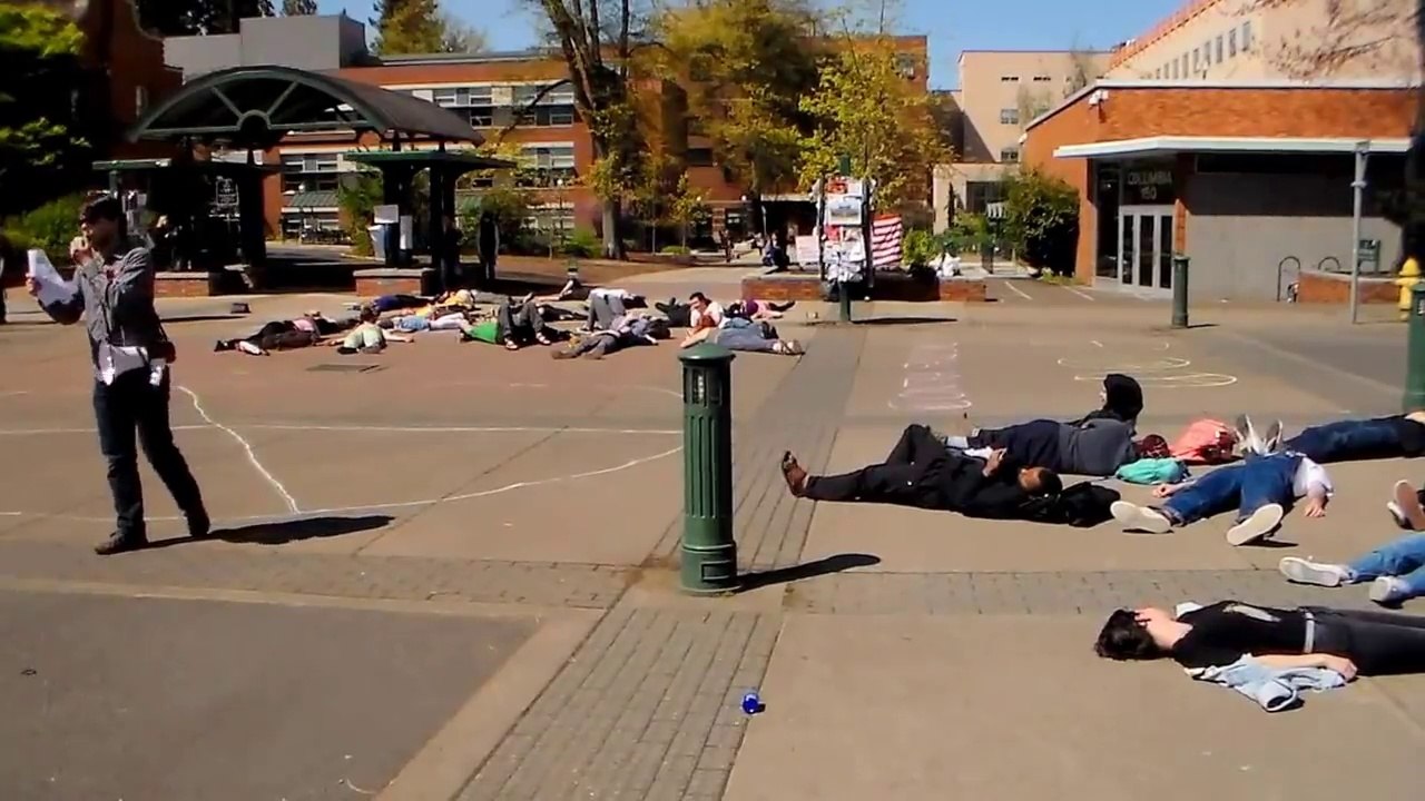 Die in at 13th and U, April 28, Eugene