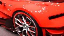 The creative idea of Bugatti! The car changed color!