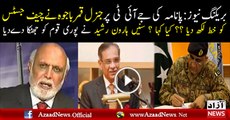 Haroon Rasheed Break The News That What Gen Bajwa Said To CJP Saqib Nisar