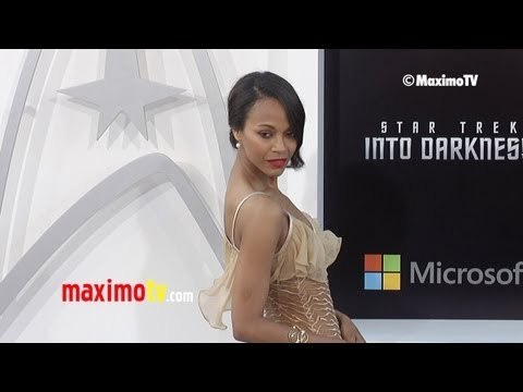 Zoe Saldana Star Trek Into Darkness Los Angeles Premiere ARRIVALS @zoesaldana
