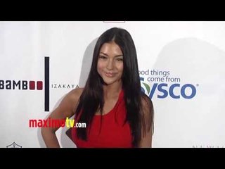 Arianny Celeste "Bamboo Izakaya" Sushi Restaurant Grand Opening