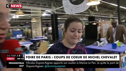 Michel Chevalet à la Foire de Paris 2017