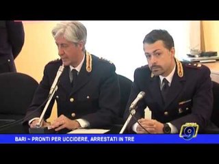 Bari |  Pronti per uccidere, arrestati in tre