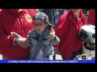 25 aprile, raduno di vespe e moto alla Madonna dello Sterpeto