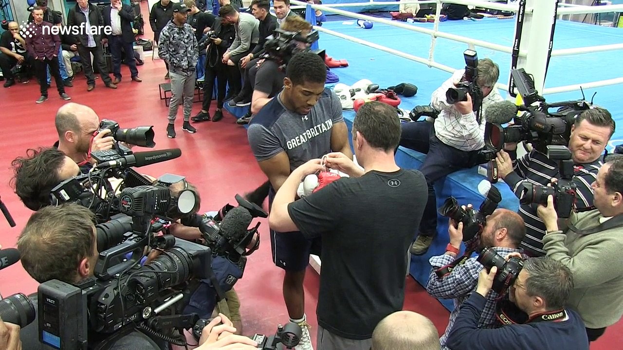 Joshua set for Klitschko showdown