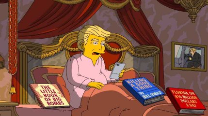Donald Trump : Ses 100 premiers jours à la Maison-Blanche moqués par les Simpson (Vidéo)
