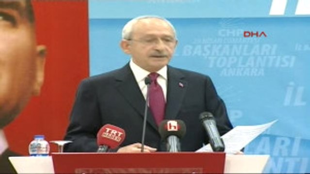 CHP Genel Başkanı Kemal Kılıçdaroğlu Il Başkanları Toplantısında Konuştu -3