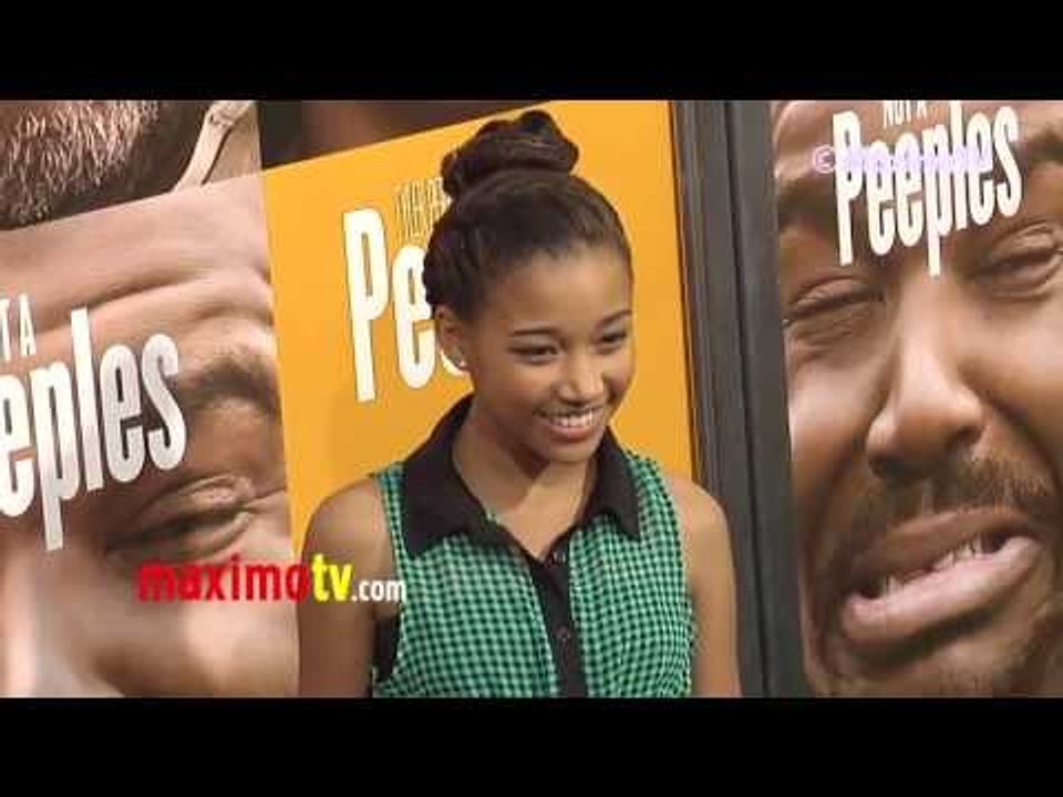 Amandla Stenberg PEEPLES Premiere Black Carpet ARRIVALS @amandlastenberg