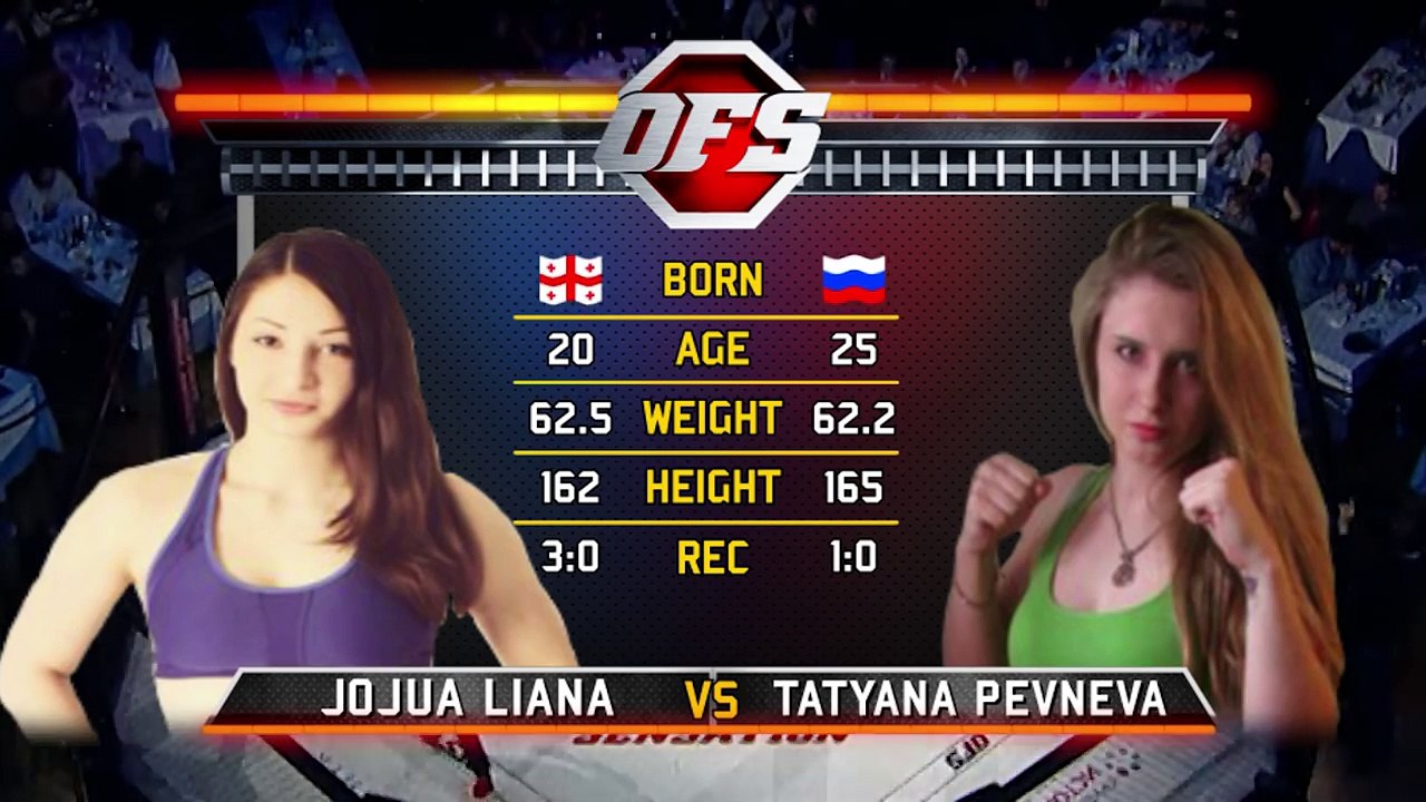 Liana Jojua (GEO) vs Tatyana Pevneva (RUS) OFS 5 FULL FIGHT