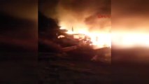 Çorum' da Köy Yangını; 50 Ev Yandı -2