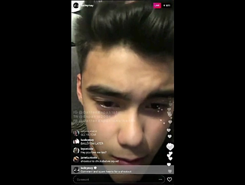IG Live - 4-29-2017 Bailey mentions D