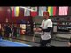 Vasyl Lomachenko Working Out Shawdow Boxing In Mike Tyson Shorts - esnews boxing