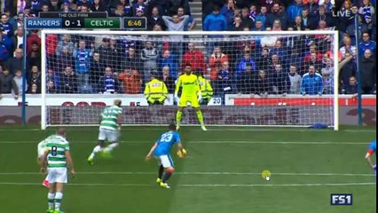 Scott Sinclair Penalty Goal - Rangers FC vs Celtic  0-1 29.04.2017 (HD)