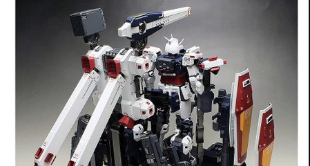 ガンプラ　MG 1/100 フルアーマーガンダム Ver.Ka [TB版] + ウェポン＆アーマーハンガー