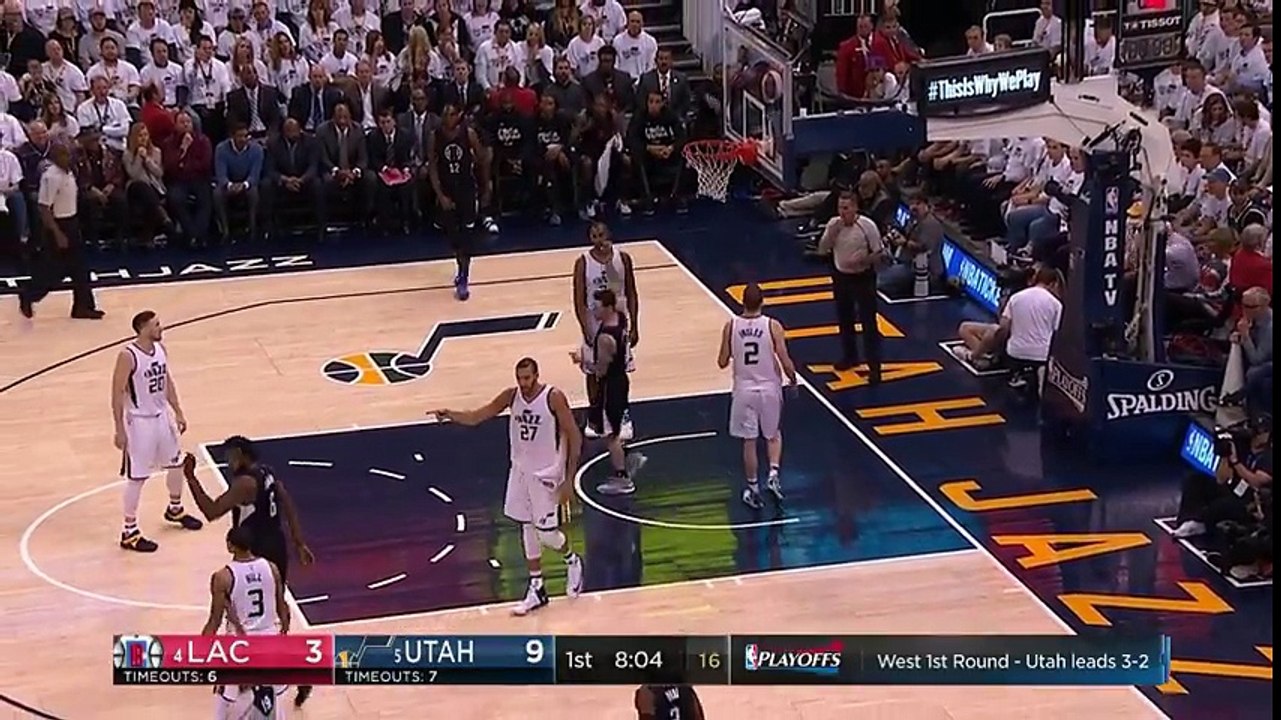 Chris Paul and The Clippers Force a Game 7 in Utah! - April 28, 2017
