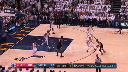 Culte : La joie de Steve Ballmer après un panier clutch d'Austin Rivers