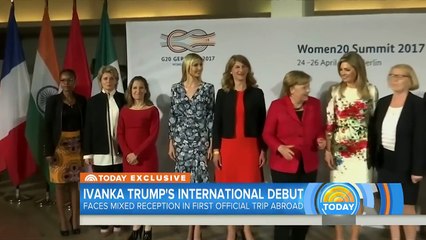 Ivanka Trump in Berlin, Germany for Women's Conference