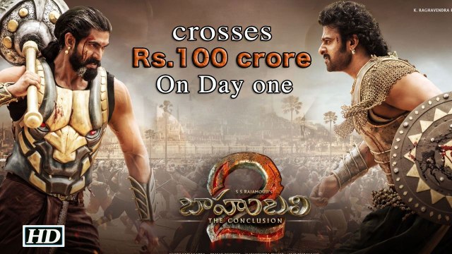 Baahubali 2 | breaks records, crosses Rs. 100 crore
