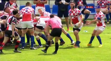 REPLAY CROATIA / MALTA - RUGBY EUROPE CONFERENCE 1 2016/2017