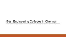 Best Aeronautical Engineering Colleges in Chennai
