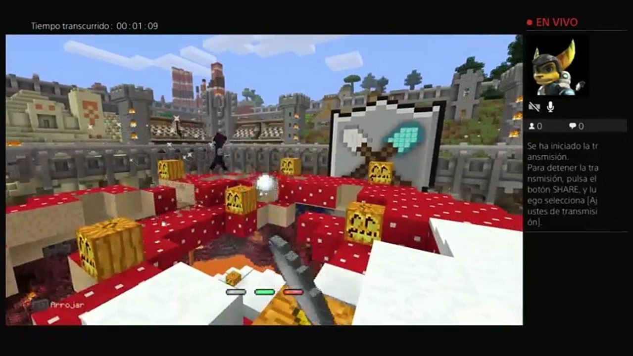 Minecraft  caida ps4 (5)