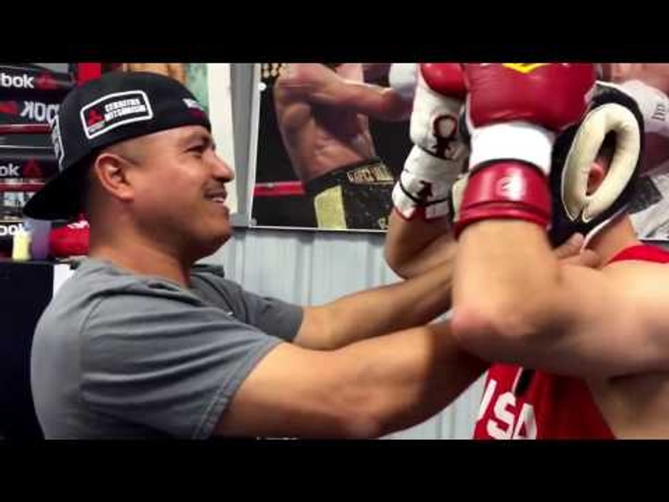 Roberto Marroquin who fought Rigondeaux with Robert Garcia - EsNews boxing