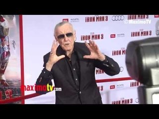 Stan Lee "Iron Man 3" World Premiere Red Carpet ARRIVALS April 24, 2013 @tgherealstanlee