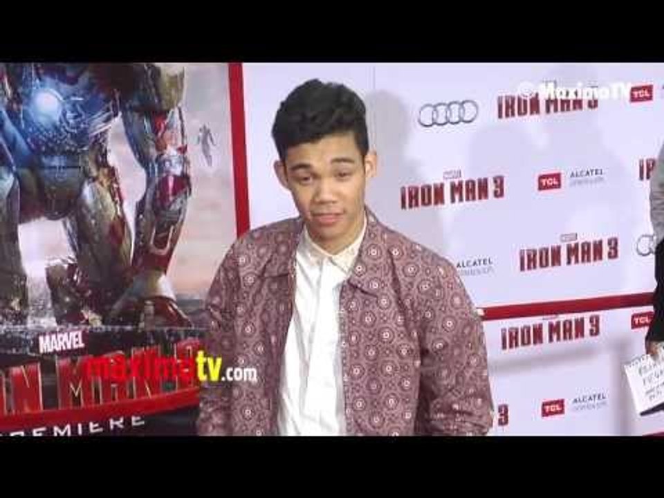 Roshon Fegan "Iron Man 3" World Premiere Red Carpet ARRIVALS April 24, 2013 @roshon