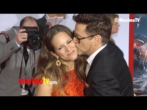 Robert Downey Jr. Iron Man 3 World Premiere Red Carpet ARRIVALS April 24, 2013