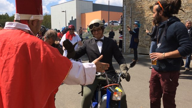 Ambiance de folie au départ de Larré-Allaire