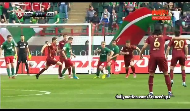 Denis Tkachuk Goal HD - Lokomotiv Moscow 0-1 Rubin Kazan - 29.04.2017