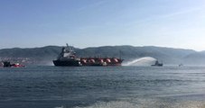 Faciadan Dönüldü! İzmit Körfezi'nde LPG Yüklü Tanker Alev Alev Yandı