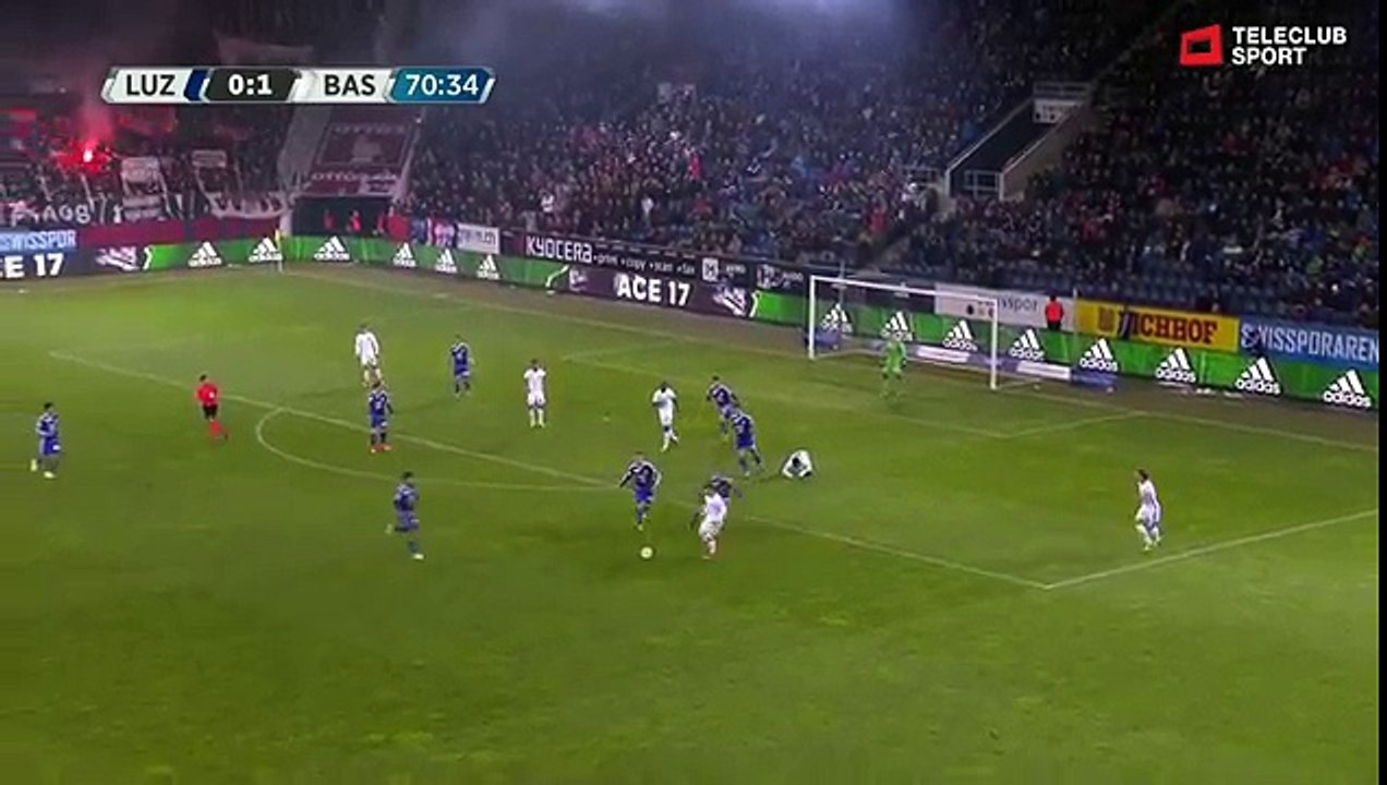 FC Luzern 0:2 FC Basel (Swiss Super League 28.April 2017)